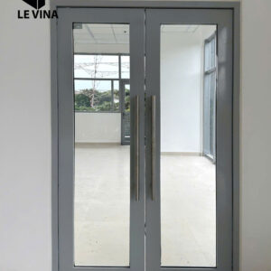 Cửa kính chống cháy 2 cánh khung thép