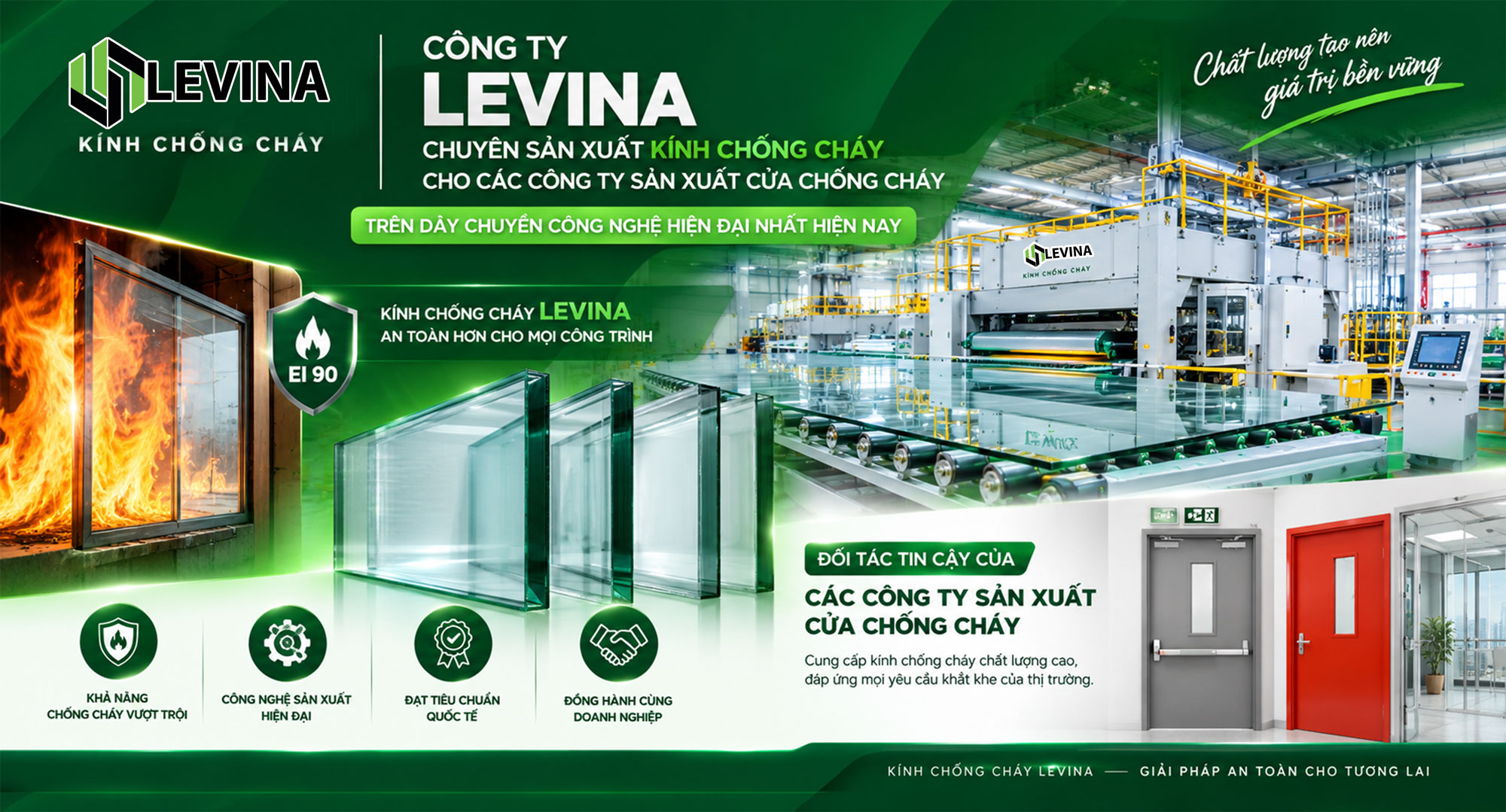Kính Chống Cháy 1 kính chống cháy