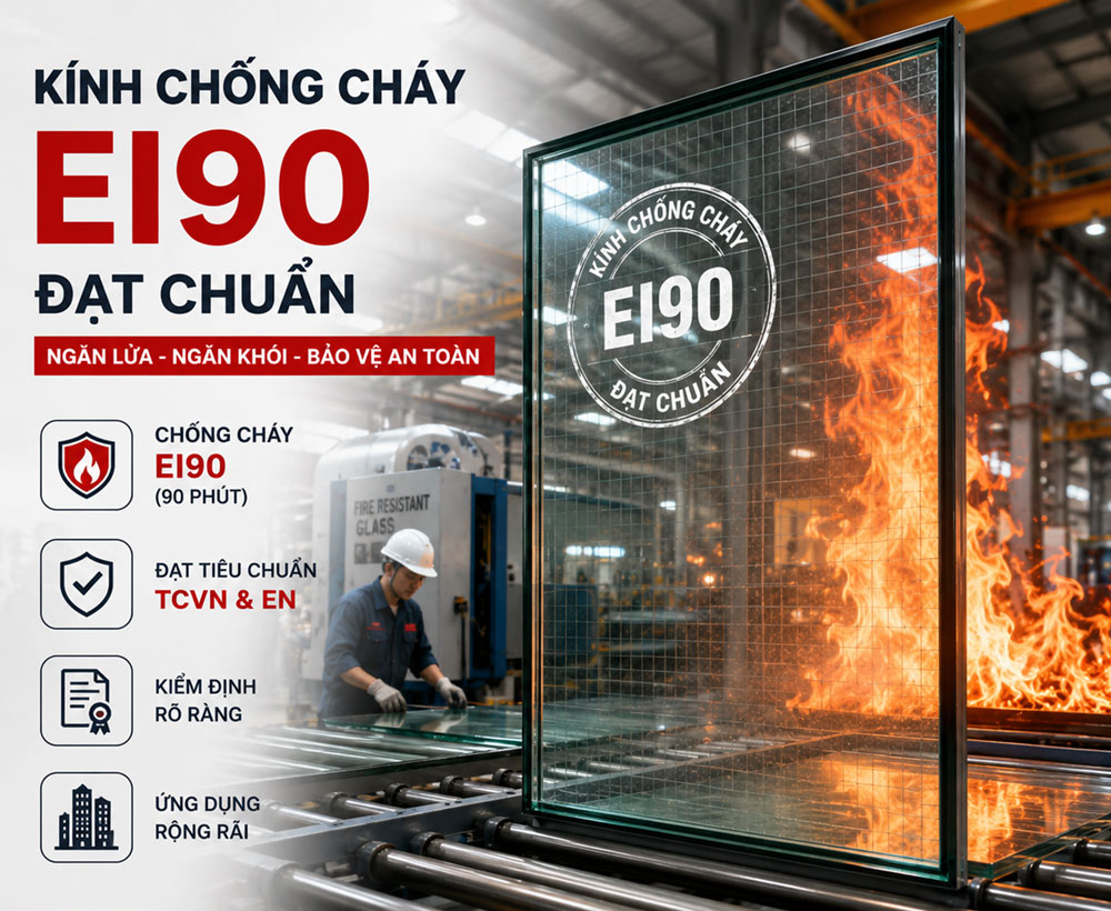 Kính chống cháy đạt chuẩn cho công ty sản xuất cửa kính chống cháy 1 anh kinh chong chay 3